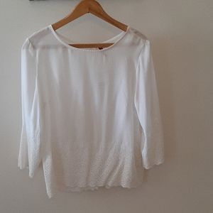 H&M white blouse